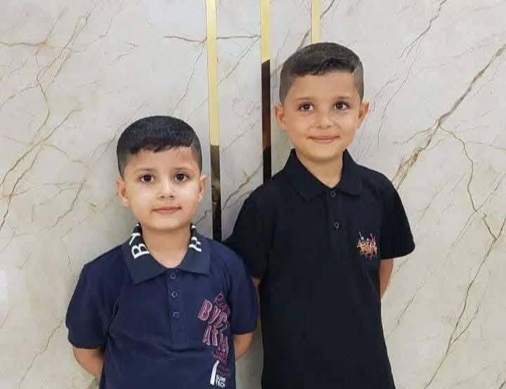 Israeli army kills two children Samir and Zain with their parents