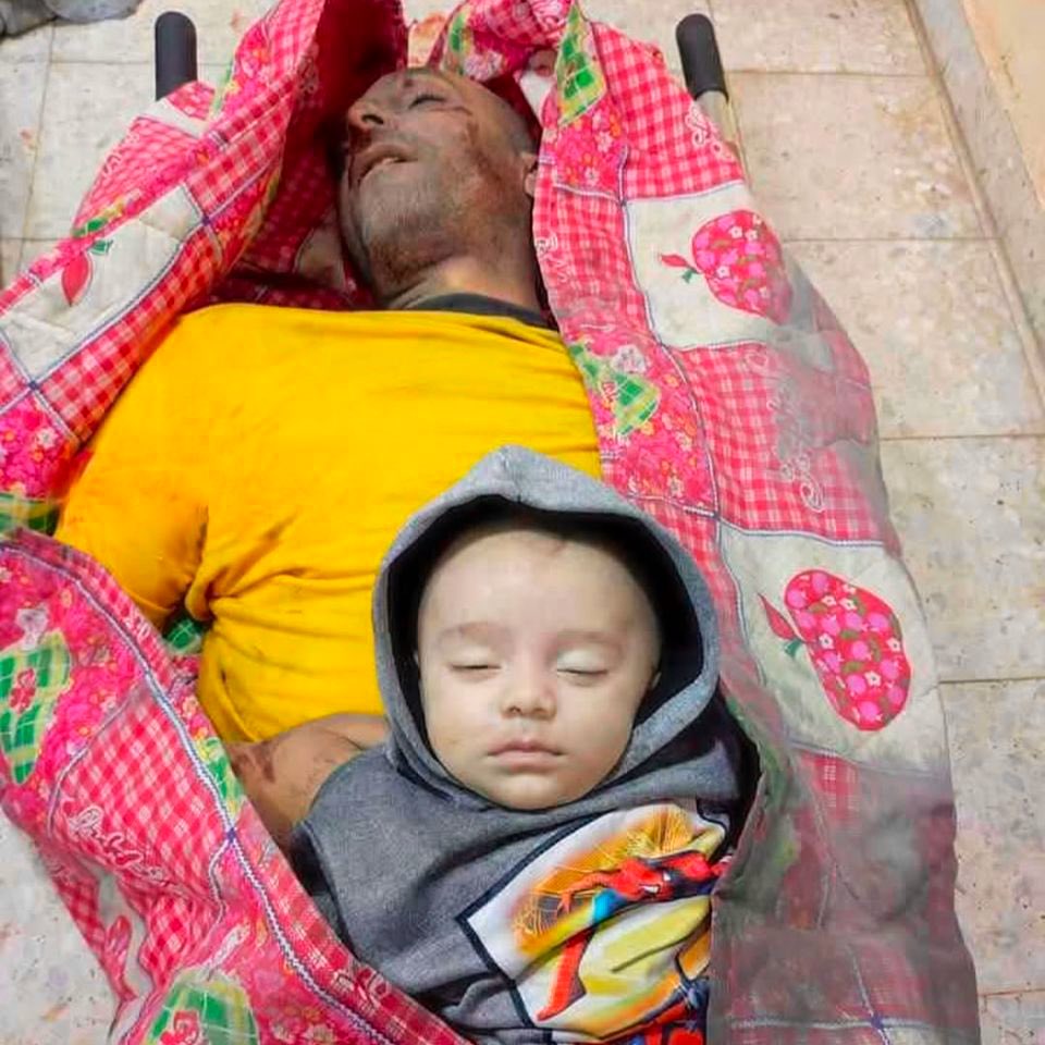 Children bodies retrieved from Israeli airstrike rubble Nuseirat