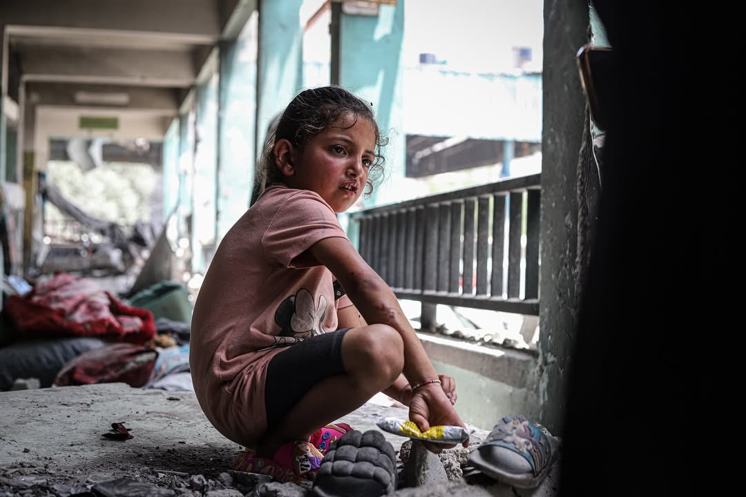 School Bombing Survivor in Gaza Recounts Tragedy