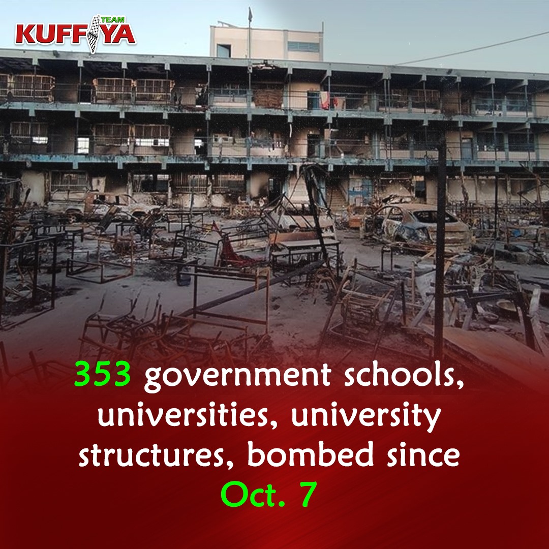 Gaza’s Educational Infrastructure Severely Damaged Since October 7