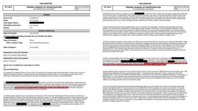 FBI Report Claims Israel Co-opted Trump Administration