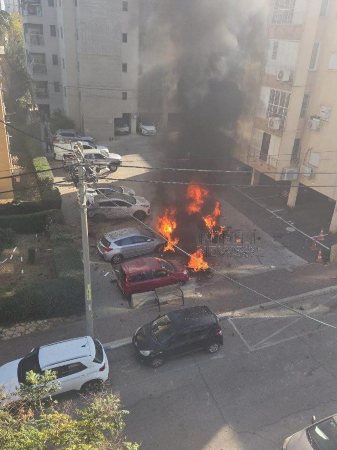 Iranian Strikes Cause Damage in Occupied Territories
