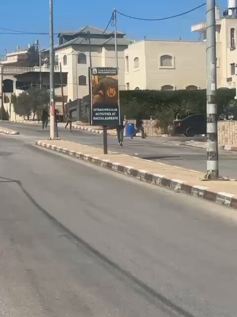 Israeli settlers attack Palestinian village of Deir Dibwan