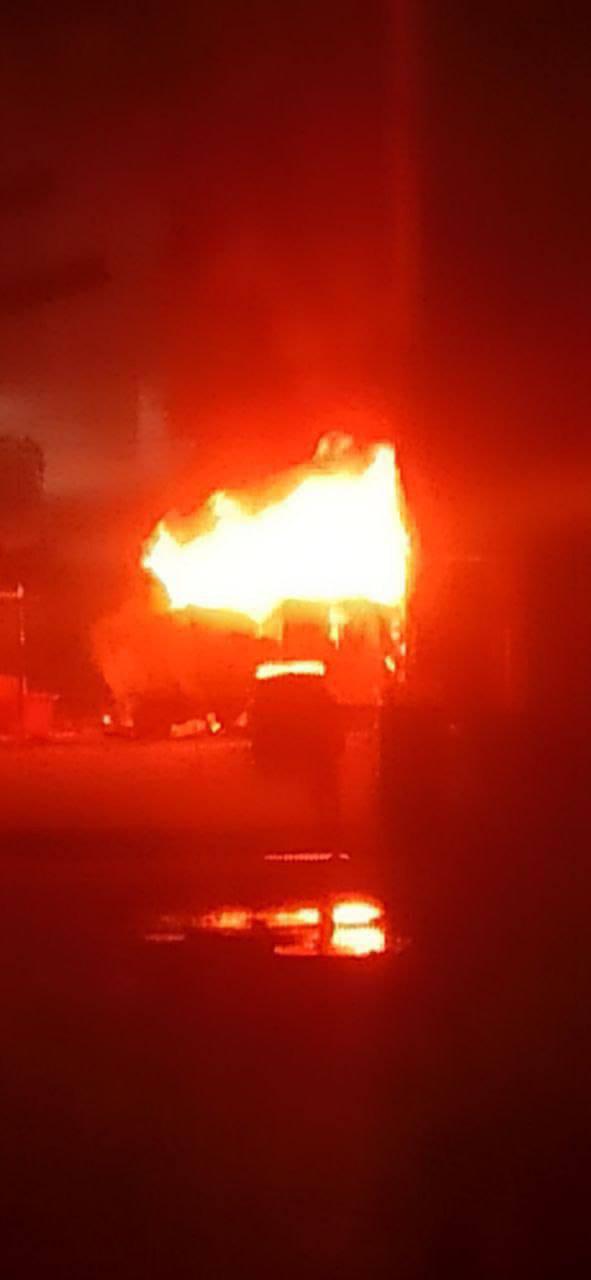 Journalists’ vehicle targeted at Al-Aqsa Hospital Gaza