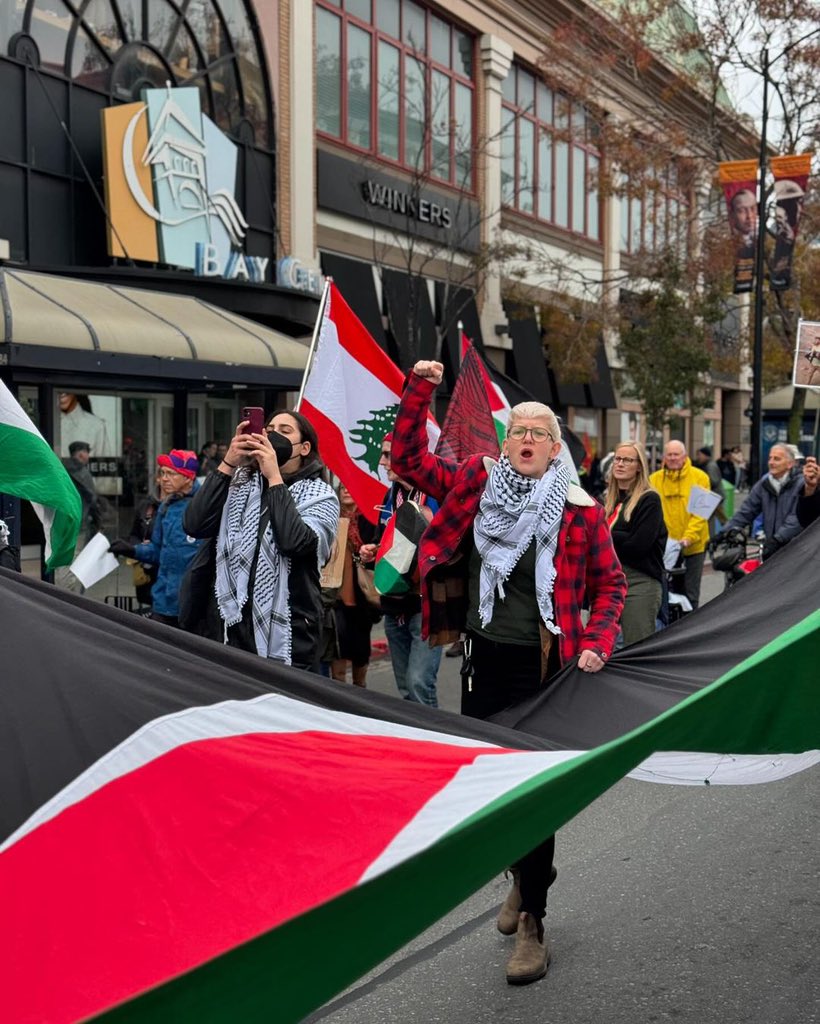 Victoria Protesters March for Gaza and Lebanon Ceasefire