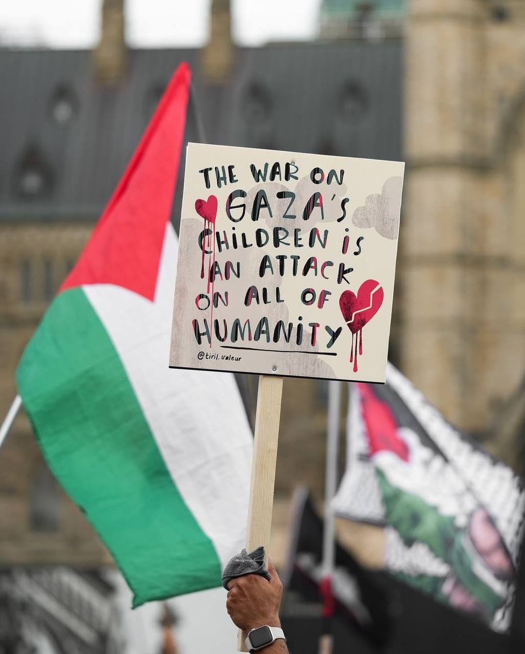 Canadian Activists Express Solidarity with Palestinian People