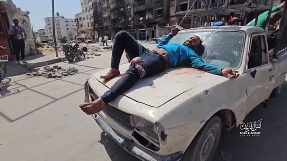 Israeli warplanes massacre Palestinians in Shate refugee camp in Gaza