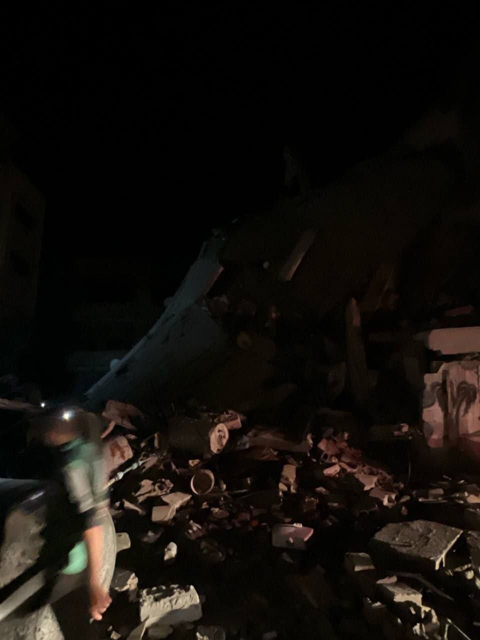 Israeli airstrike targets home in Northern Gaza