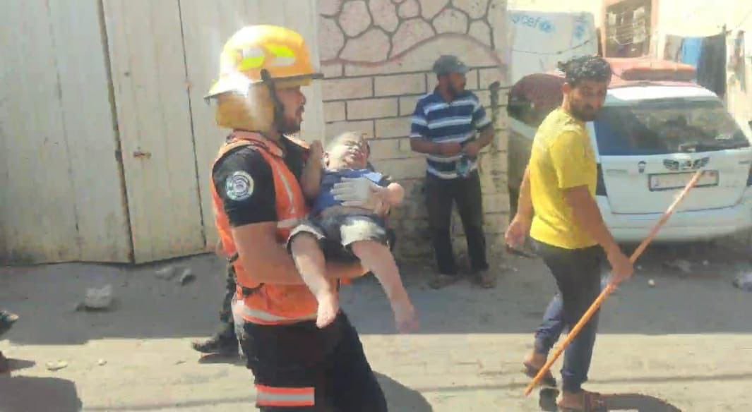 Israeli bombing of UNRWA school kills 17 displaced people