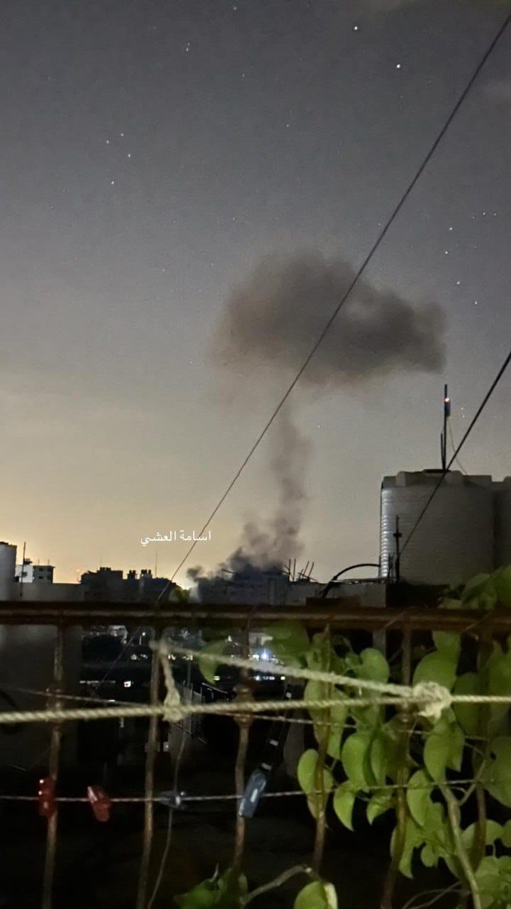 Israeli warplanes target residential house near Gaza City mosque