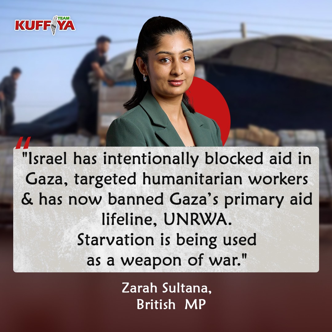 Israeli Blockade of Gaza Aid and UNRWA Ban Condemned