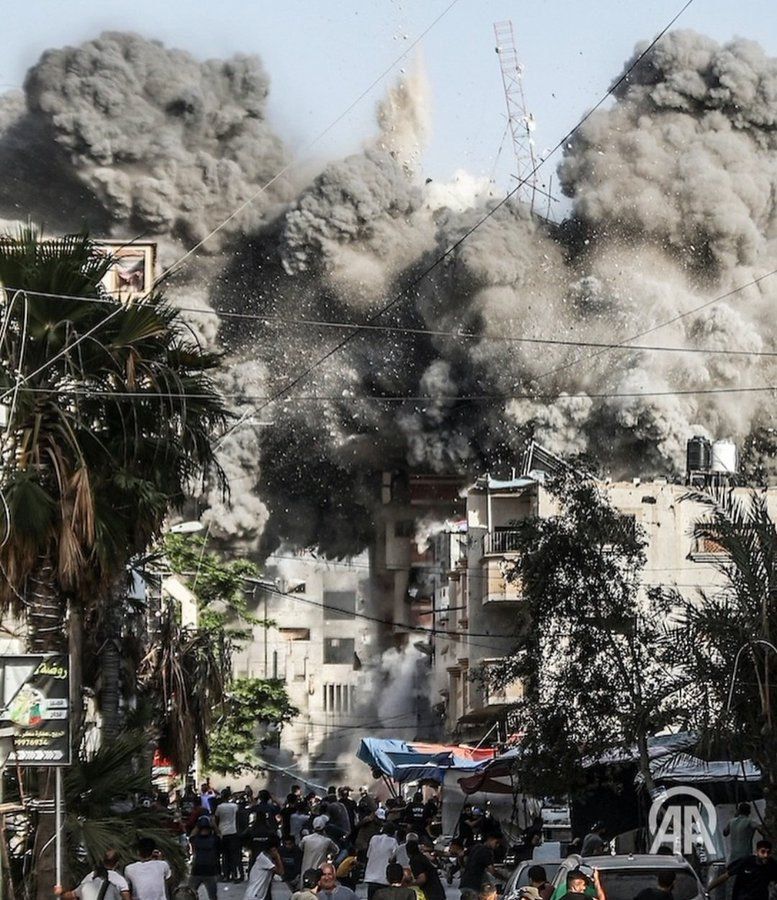 Bureij Refugee Camp Bombing Documentation Gaza