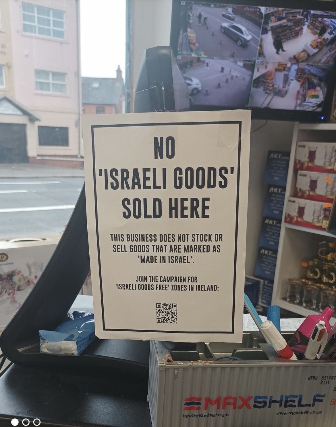 Irish Businesses Boycott Israeli Goods from Occupied Lands