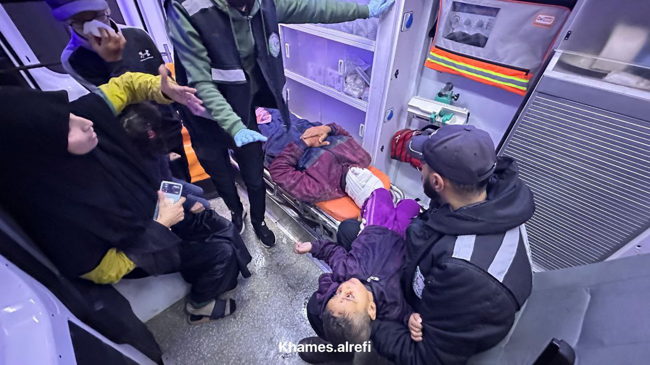 Central Gaza Strip overnight developments