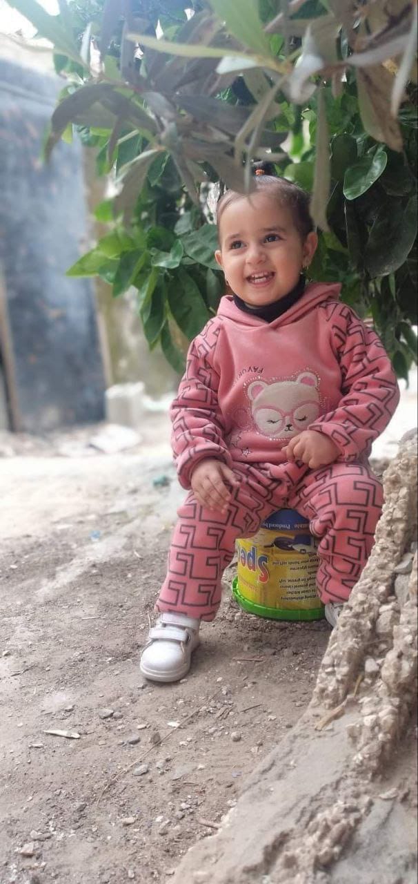 Palestinian Child Mariam Al-Khatib Dies from Israeli Airstrike Wounds
