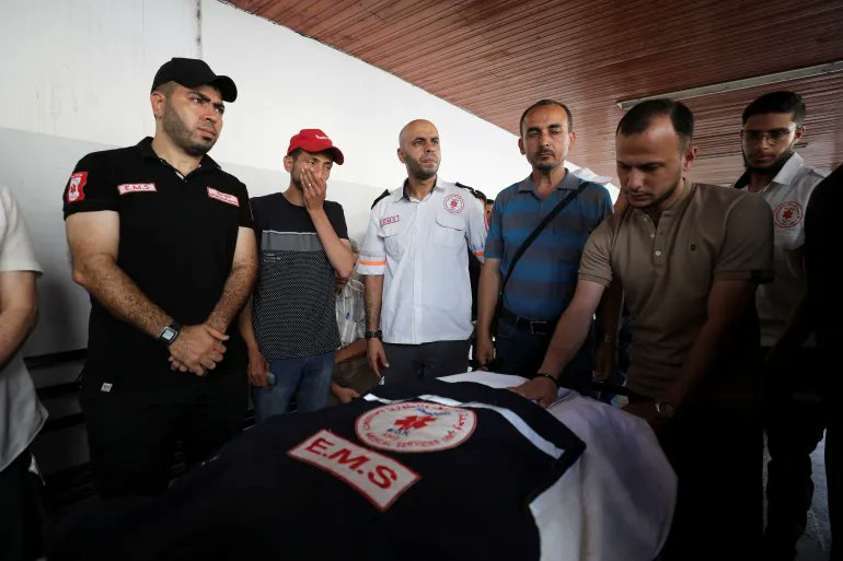 Gaza’s Emergency Medical Services Chief Killed in Israeli Airstrike