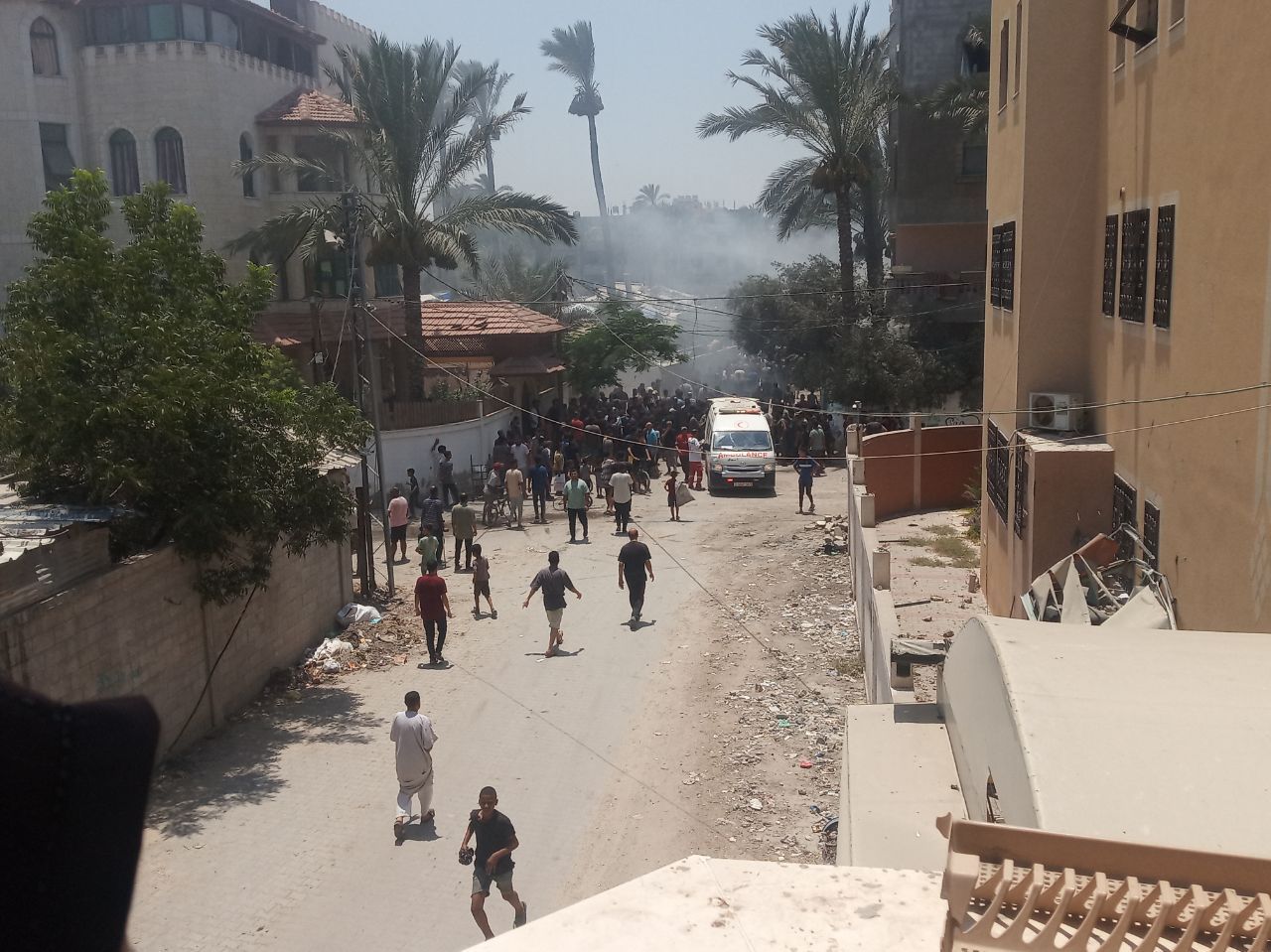IOF Airstrike Kills Three Palestinians Including Child in Deir al-Balah