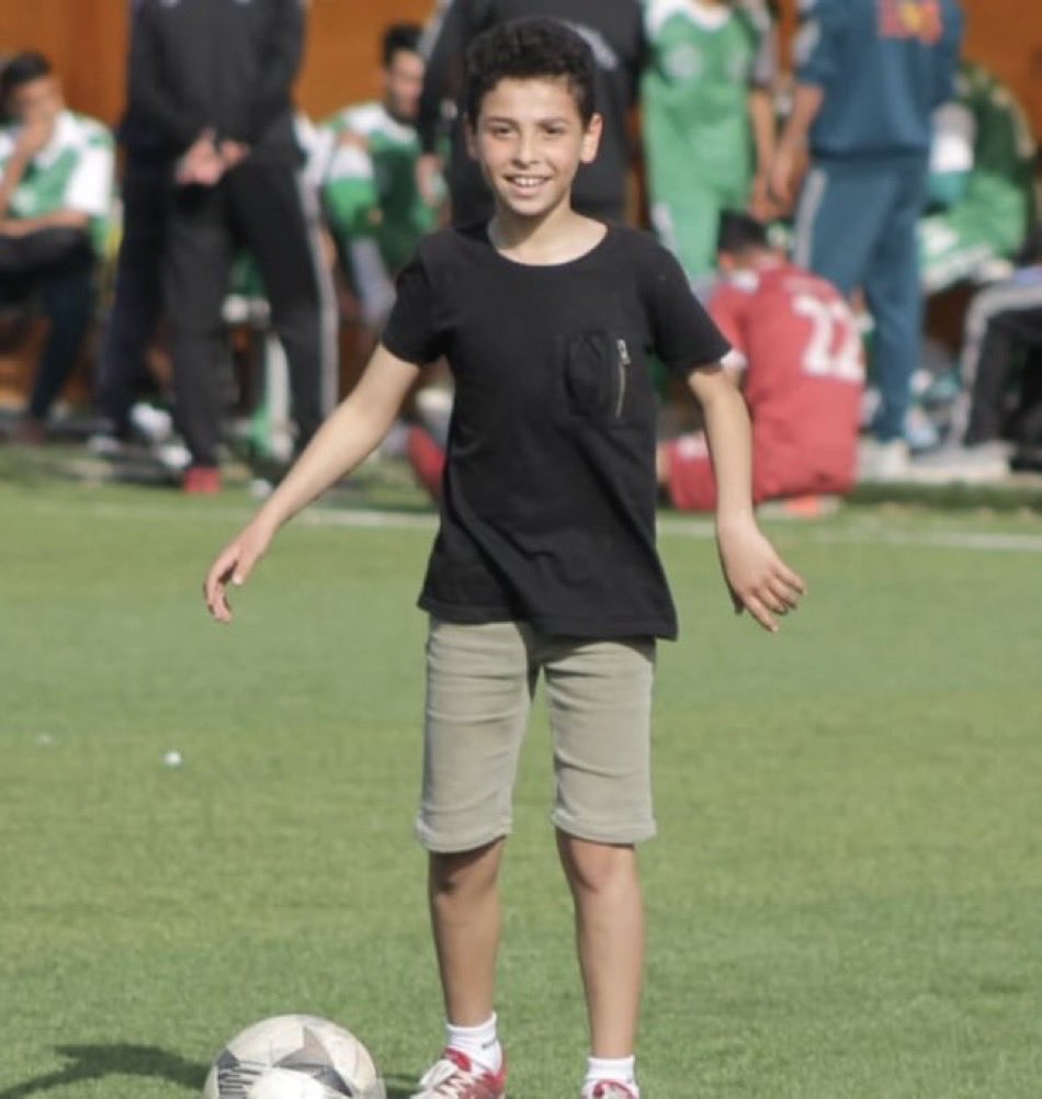 Young Palestinian boy Saeed Marish killed, dream of football ended