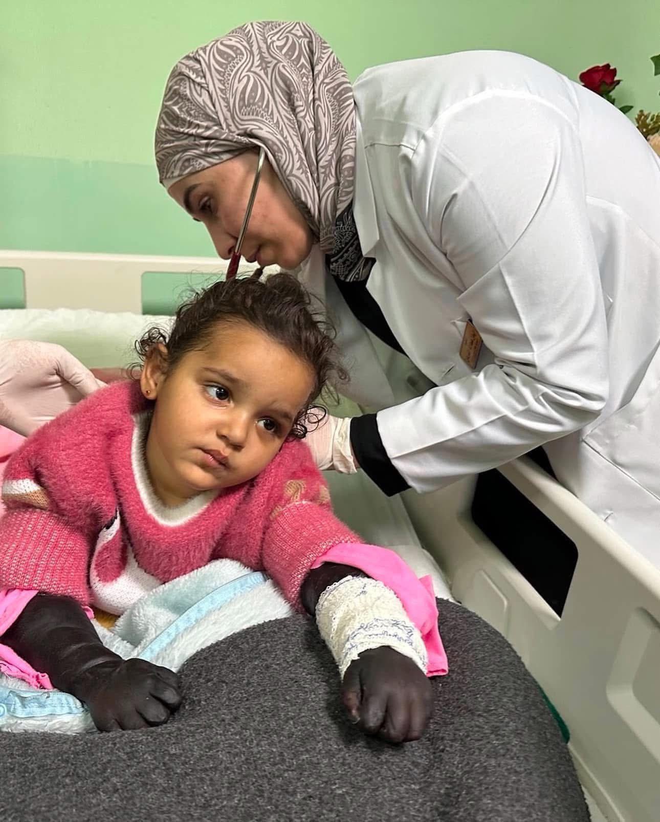 Child faces multiple amputations due to delayed medical evacuation