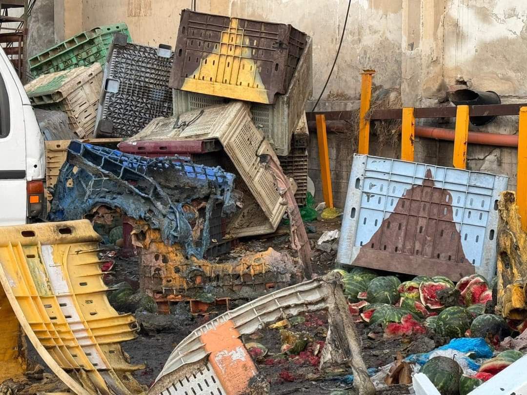 Israeli arson causes major losses at Nablus vegetable market