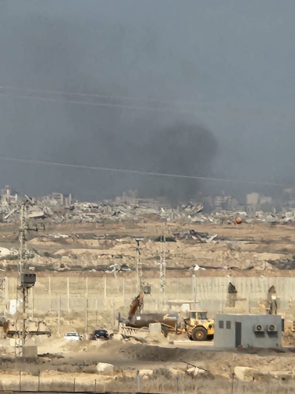 Israeli airstrikes target Rafah in southern Gaza Strip