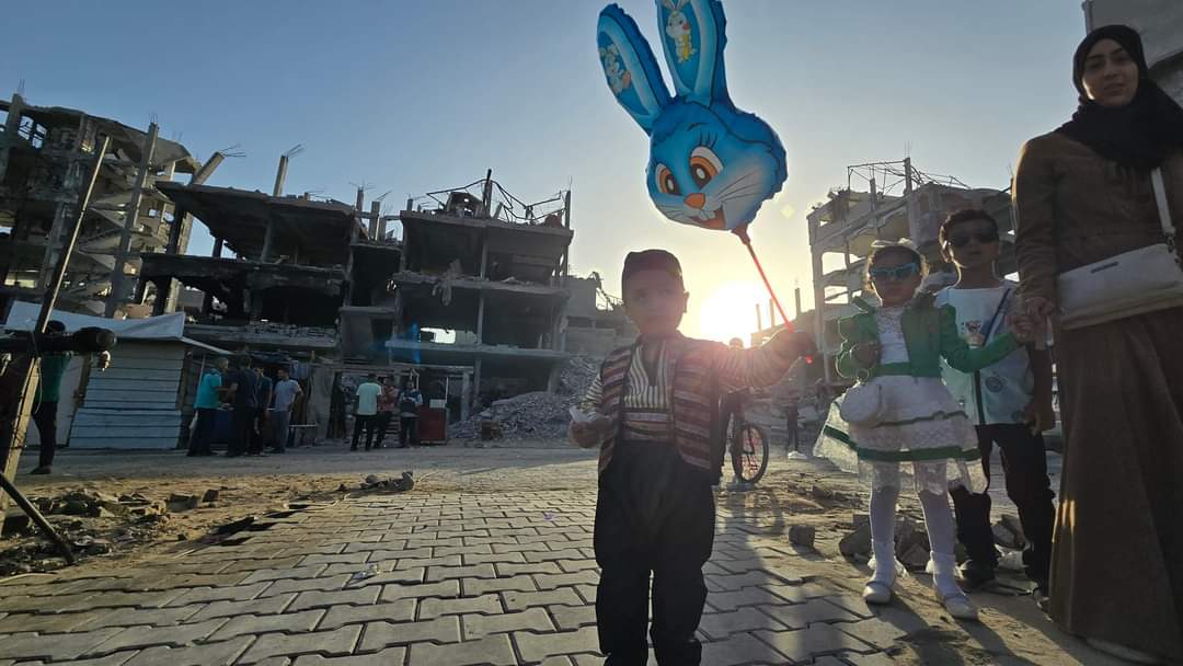 Eid prayers in northern Gaza amid starvation and siege