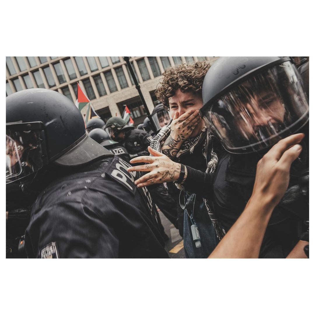 German Police Suppress Palestine Solidarity Protests