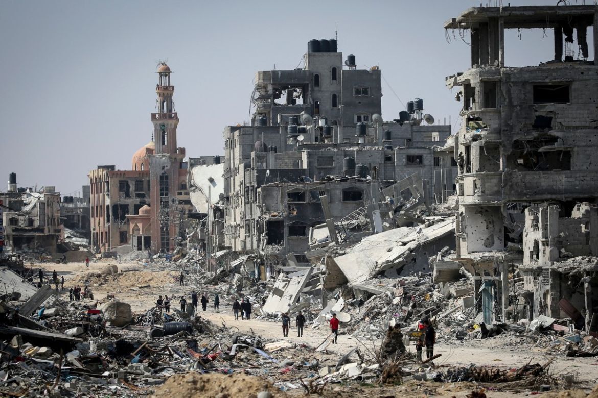 Khan Yunis Devastation Following Israeli Invasion