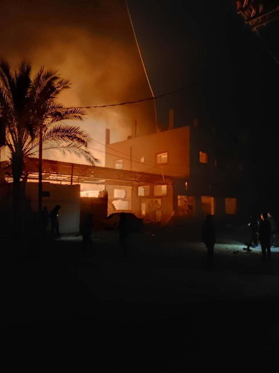 Al-Baraka Bakery destroyed in Gaza bombing