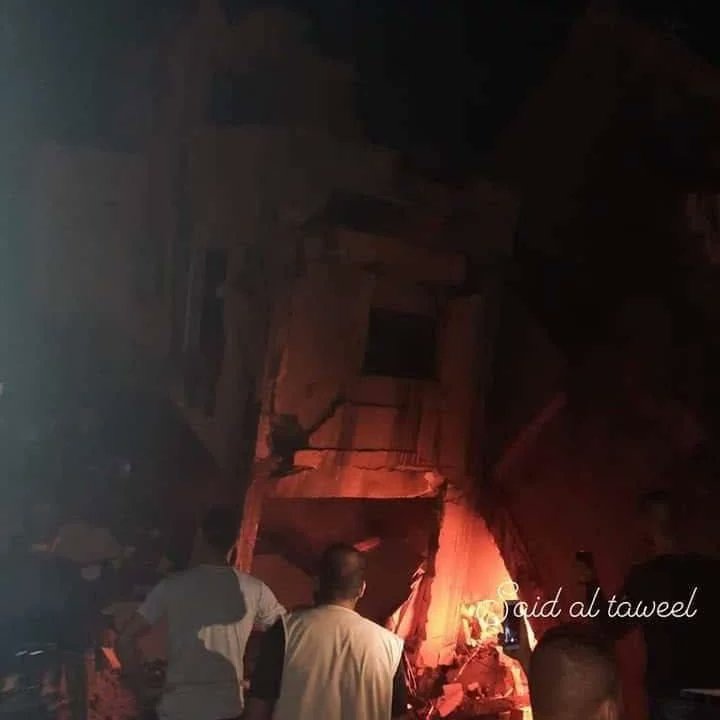 Warplane strike injures Palestinians in Rafah