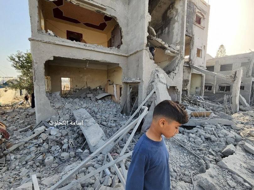 Israeli Occupation Destroys Al-Bashir Mosque in Deir Al-Balah