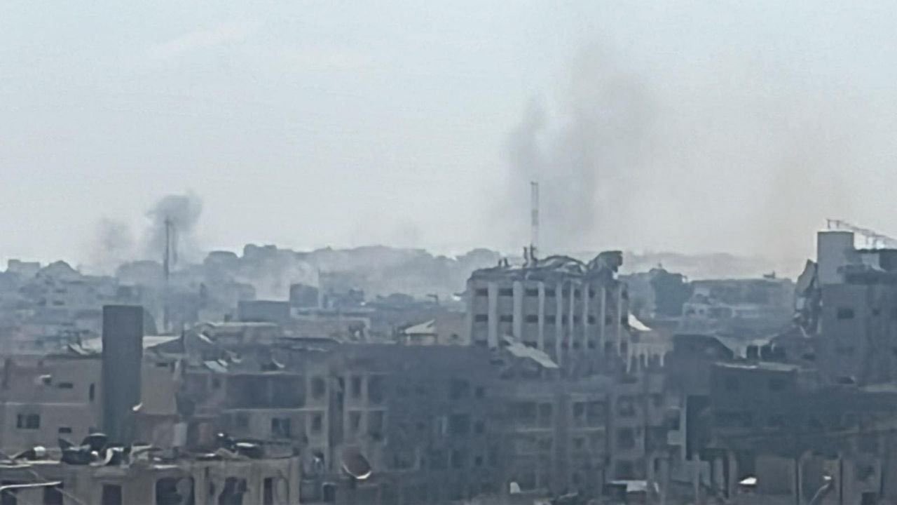 Israeli Artillery Shells Eastern Khan Younis Gaza