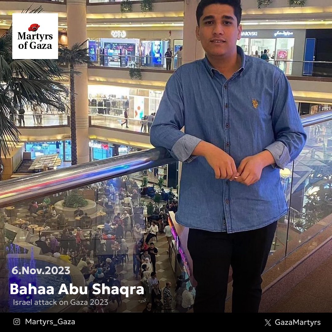 Bahaa Abu Shaqra Software Engineering Student Killed in Gaza