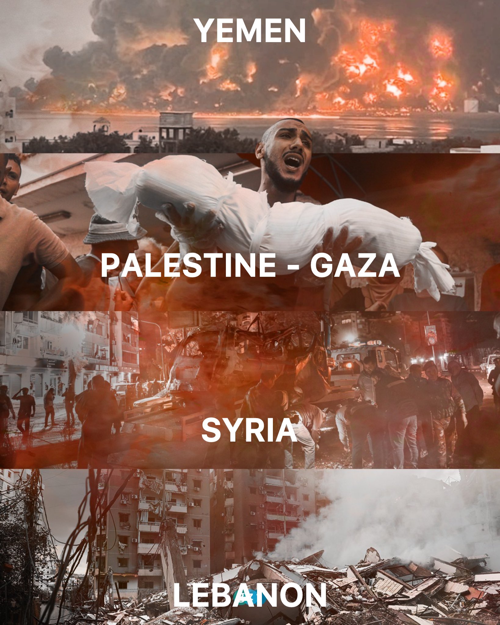 Israel terror attacks across multiple Middle Eastern countries