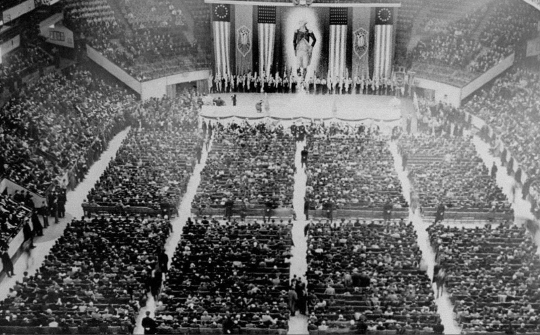 1939 Nazi Rally Madison Square Garden American Political Connections
