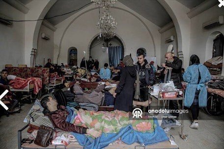 Church Converted to Hospital Amid Humanitarian Crisis