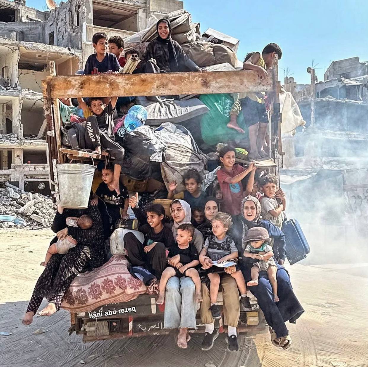 Ongoing Mass Displacement in Khan Younis Today