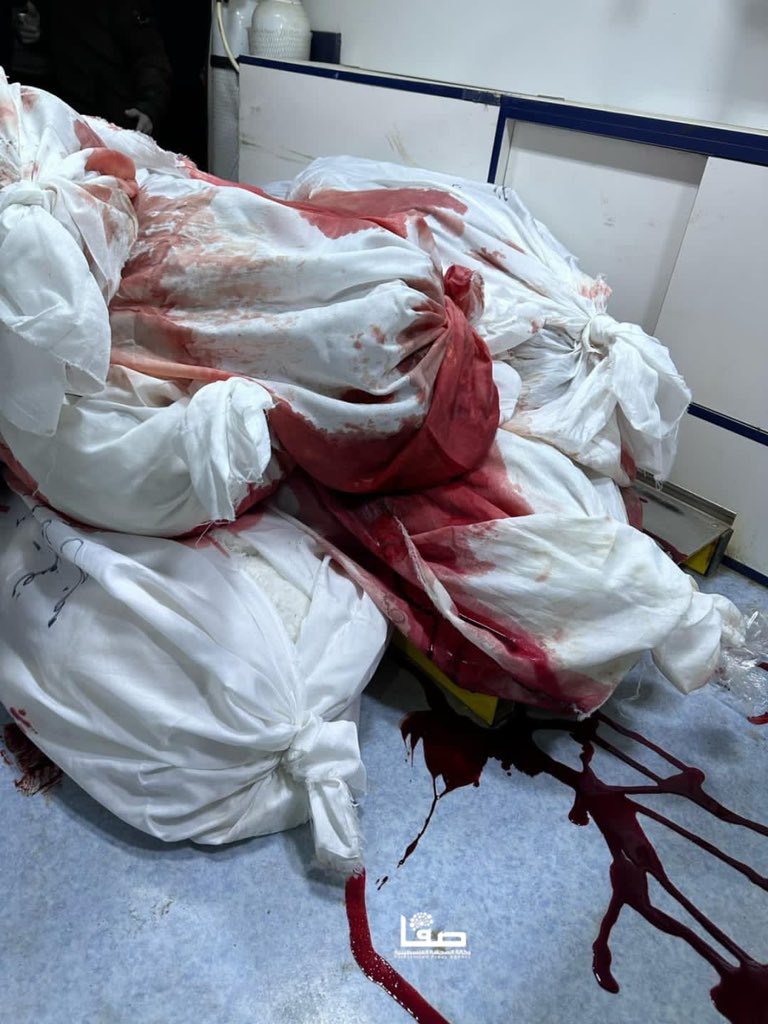 Paramedics Report Seven Martyrs Evacuated from Gaza Rubble