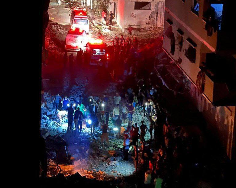 Israeli airstrike kills 4 Palestinians in Jabalia Gaza