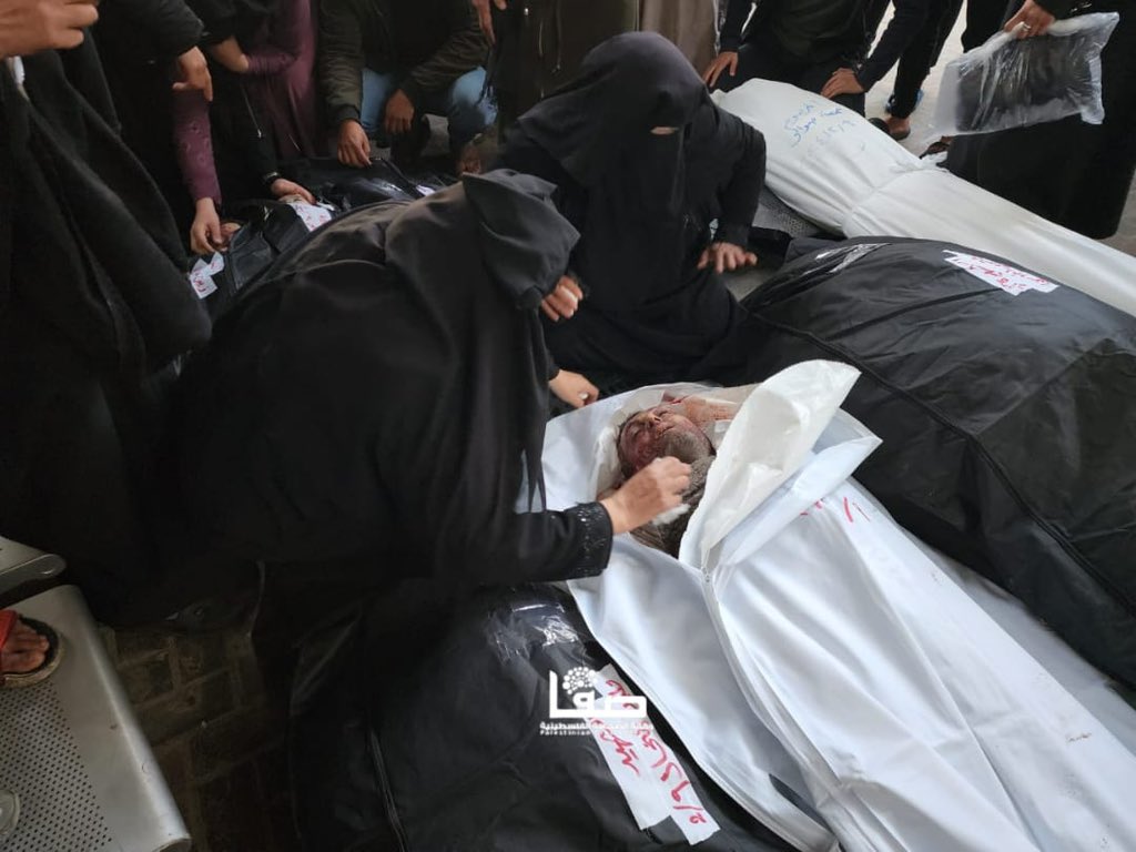 Israeli snipers kill 11 displaced people near Nasser hospital