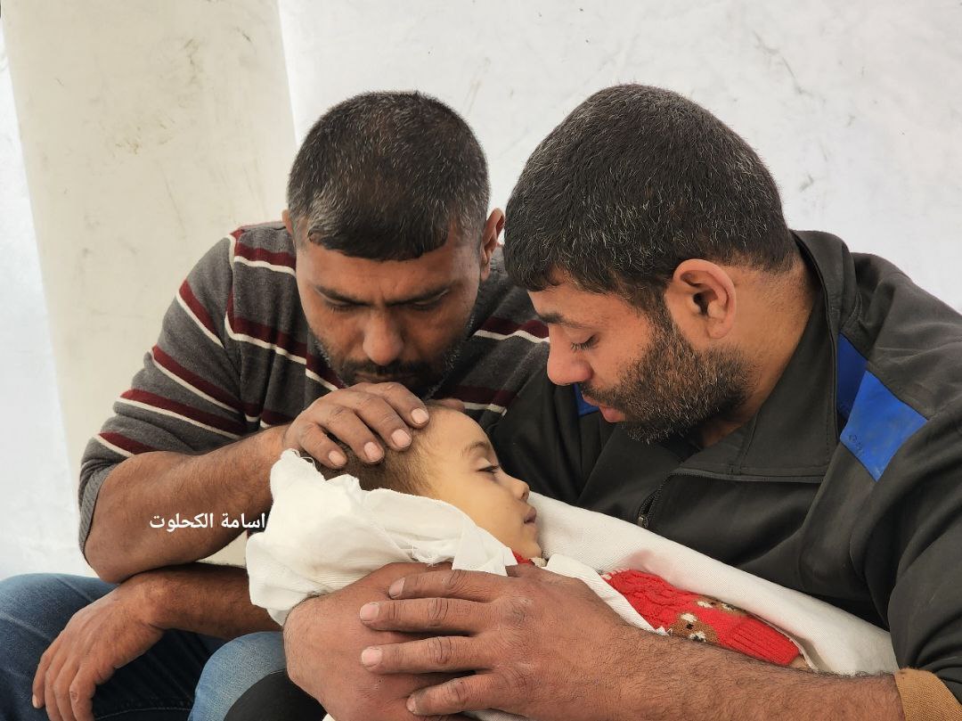 Final farewell to child victim of Gaza airstrikes