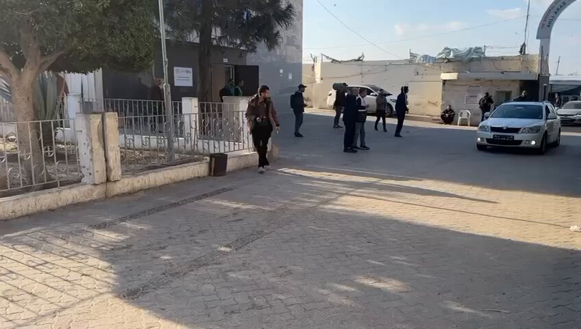 Israeli warplane strikes Gaza City civilians injuring eleven people