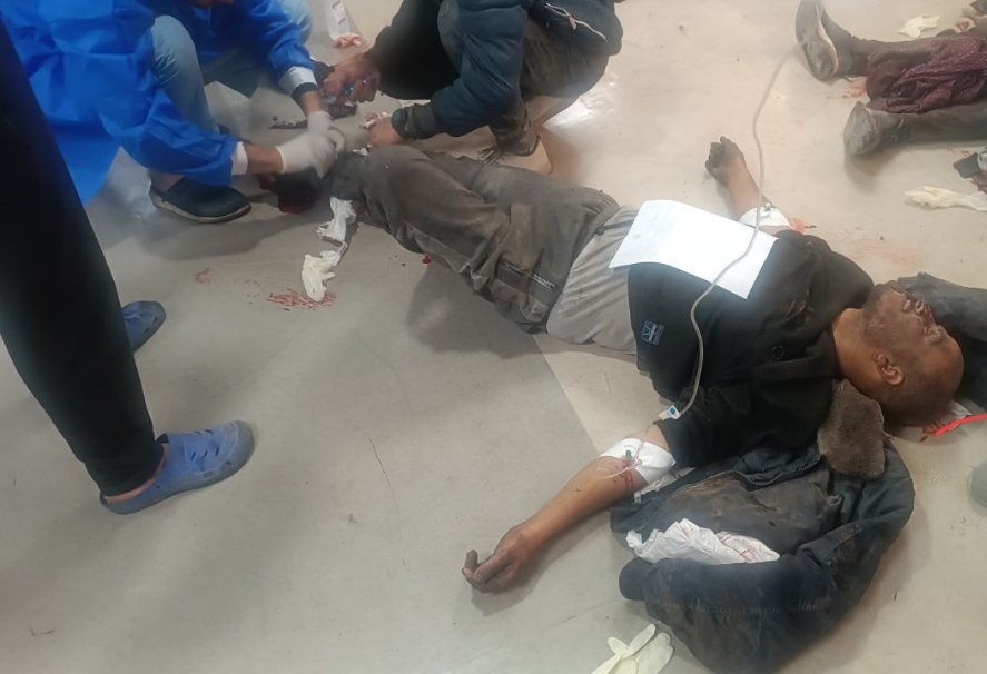 Israeli helicopter fire kills 20 civilians at Gaza aid distribution