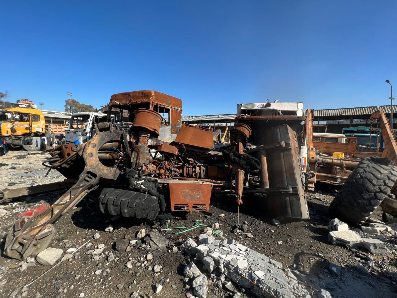 Gaza Municipality Reports 133 Vehicles Destroyed in Israeli Operations