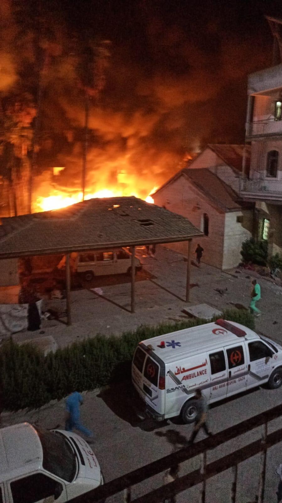 Hospital Explosion in Gaza Kills Hundreds