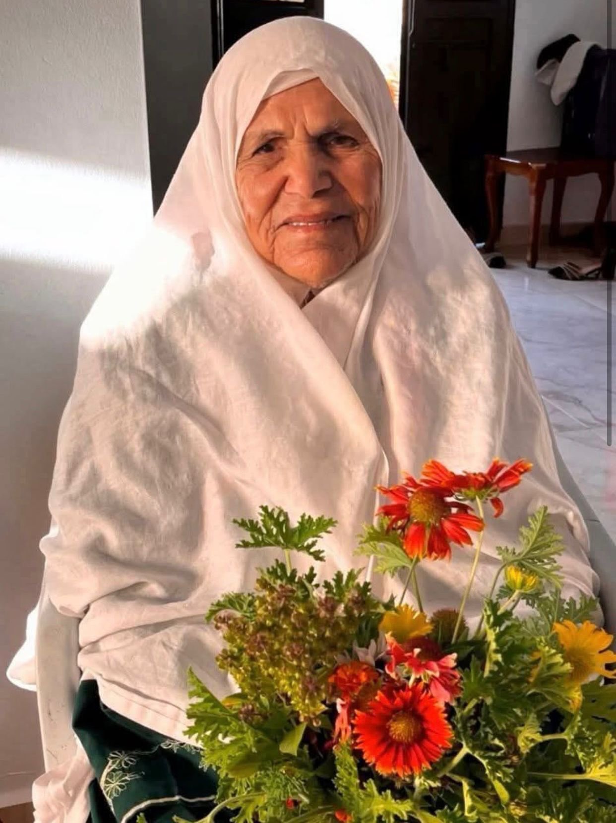 Grandmother Hamda Al-Ruqab killed in Israeli airstrike Khan Younis