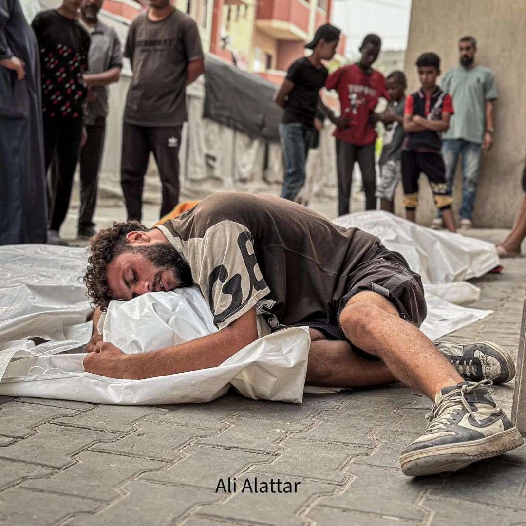 Palestinian man loses entire family in Israeli airstrike Gaza