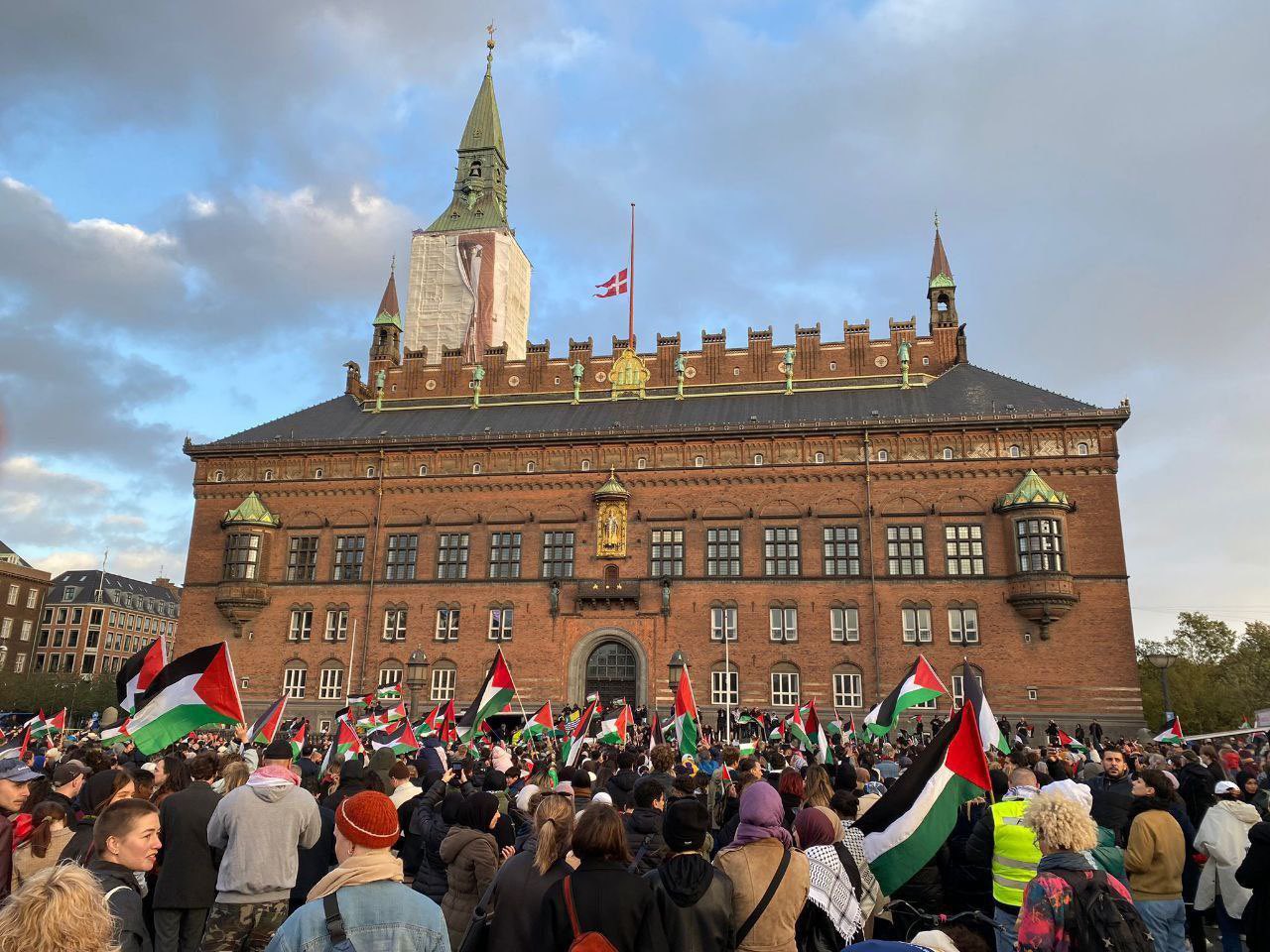 Danish Activists Protest Israeli Actions in Gaza Strip