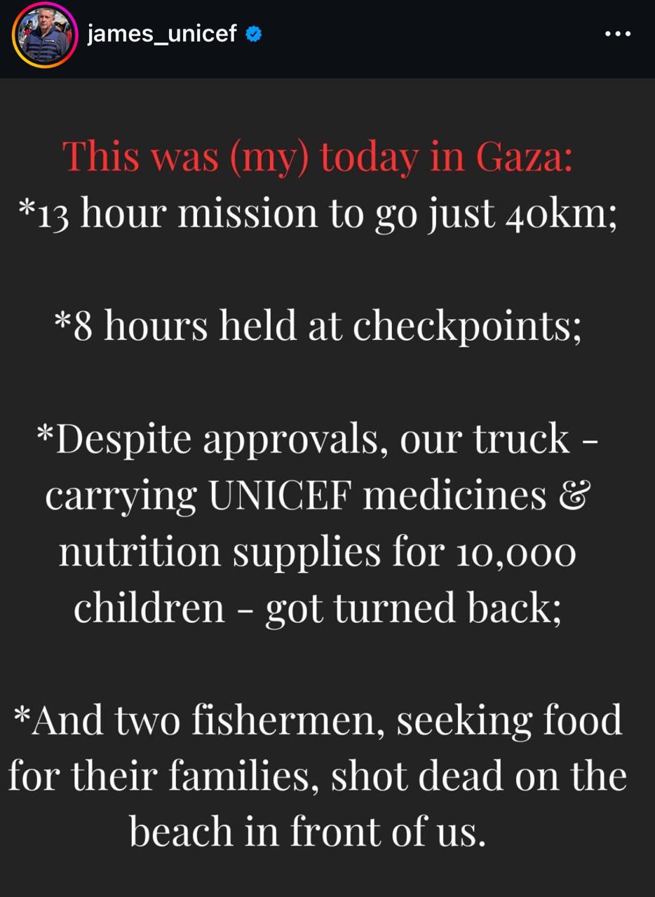 Aid Worker Daily Life in Gaza: UNICEF Perspective