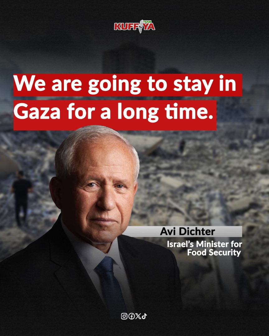 Israeli Minister: Military Will Remain in Gaza Long Term
